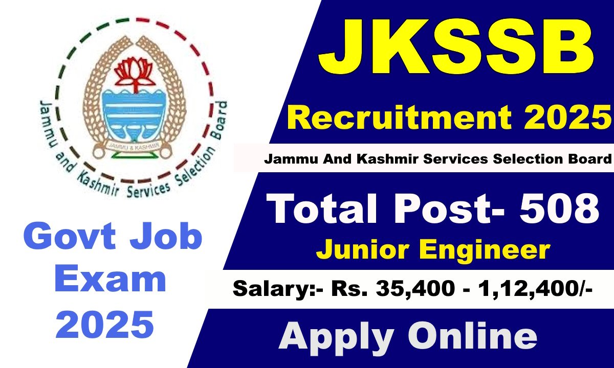 Jkssb Current Jobs